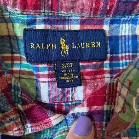 Raph lauren shirt size 3years - Picture 3 of 3